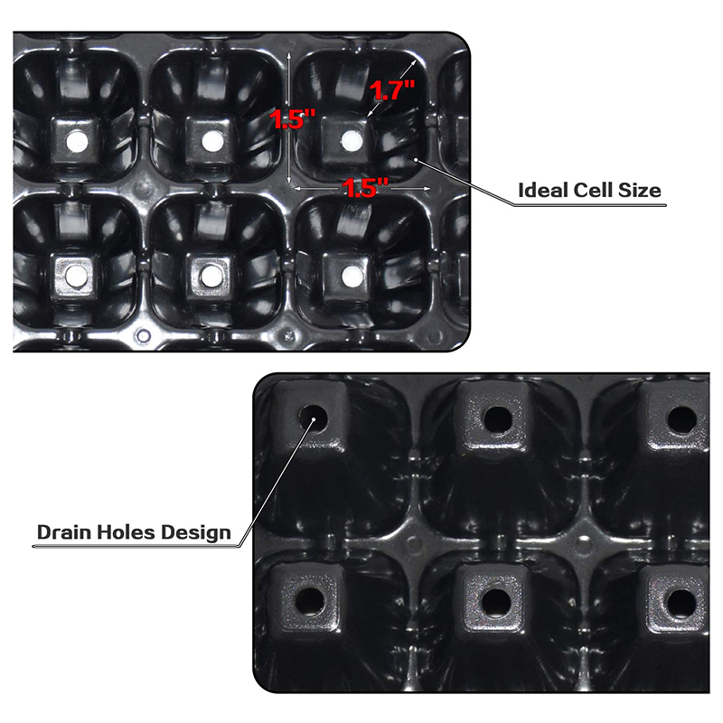 Propagation Tray 72 - VELIF-10 Zestaw Tacek do Rozsady, 72