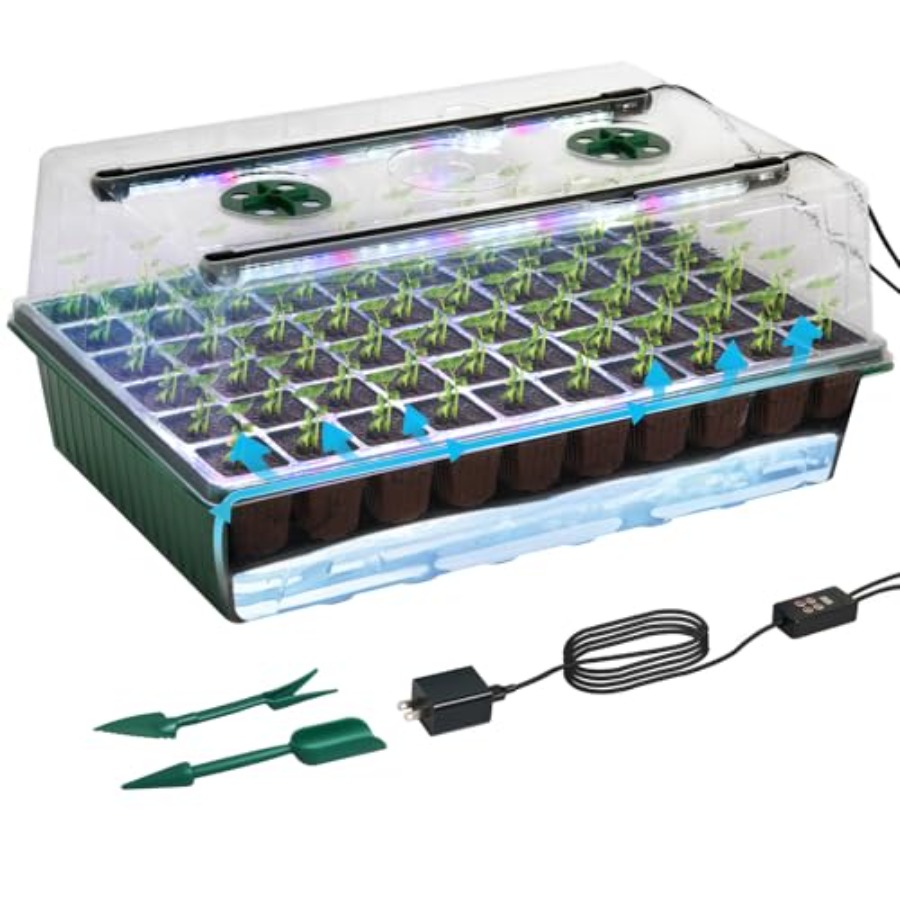 Humidity Dome Kit - Taca do rozsady z lampą do