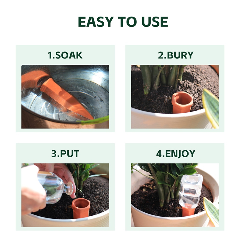 Self Watering Insert - Igły do podlewania z terakoty, paliki