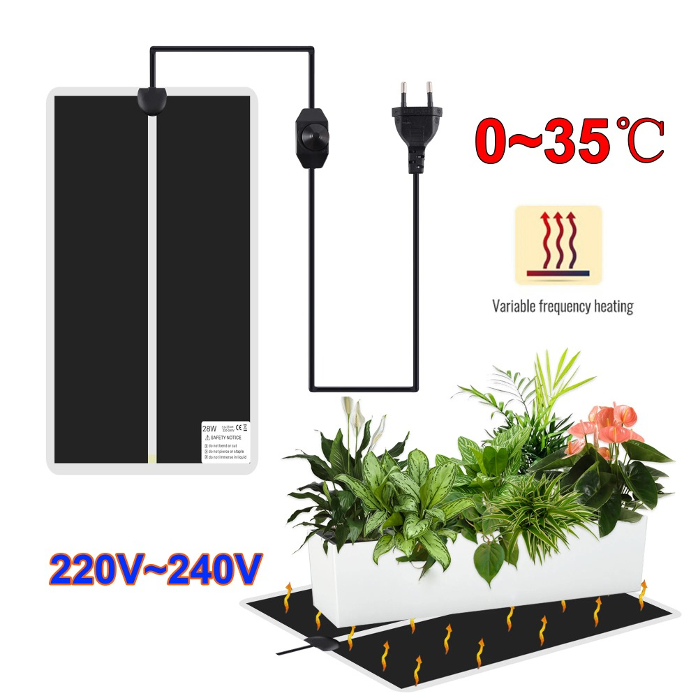 Heat Mat Seedling - Mata grzewcza do sadzonek 5~28W, antyzimna,