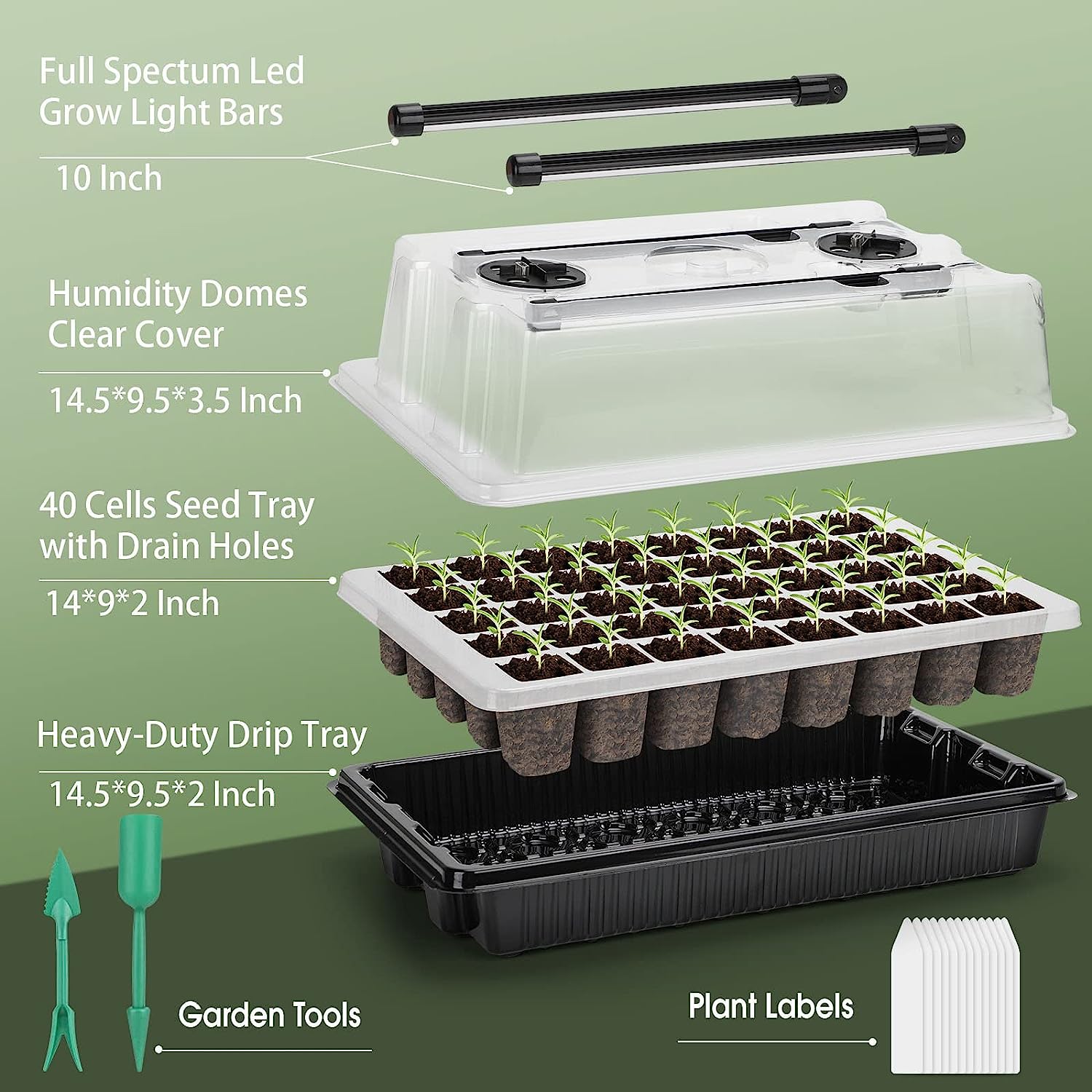 【Najlepszy】 1 Zestaw, Tace do  – Humidity Dome Kit recenzja i cena
