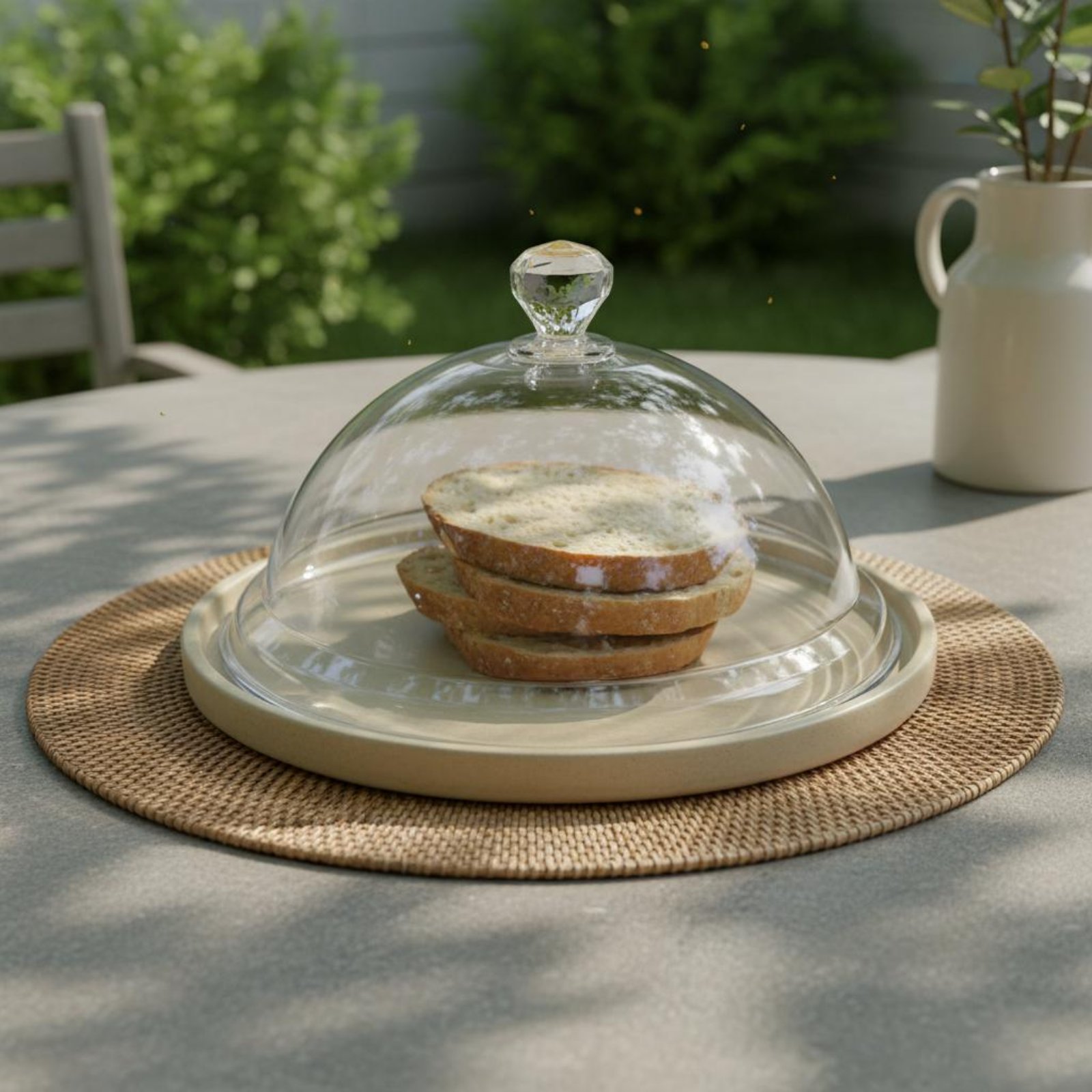 Ochraniacz na żywność, pyłoszc – Plastic Dome Clear recenzja i cena