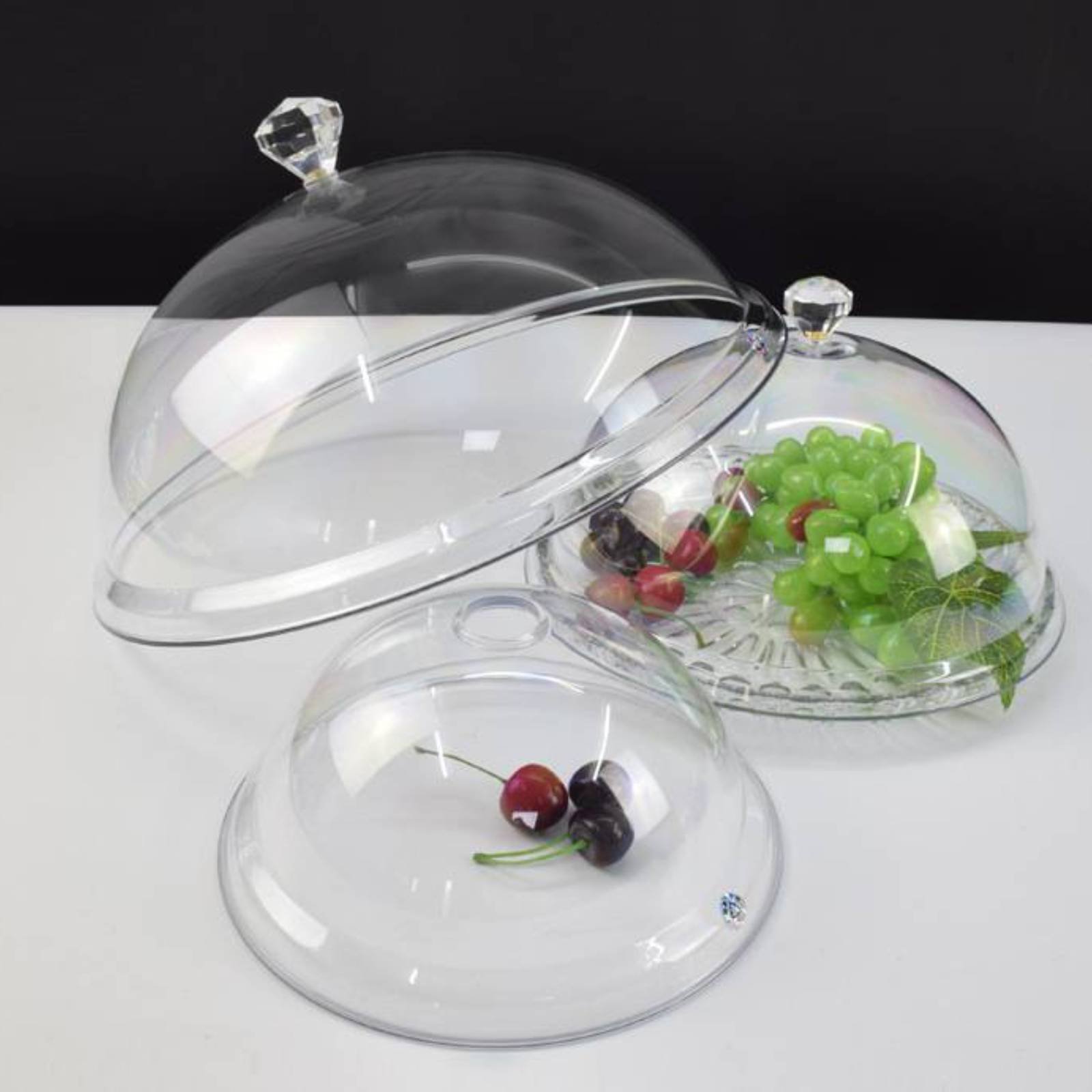 Ochraniacz na żywność, pyłoszc – Plastic Dome Clear recenzja i cena