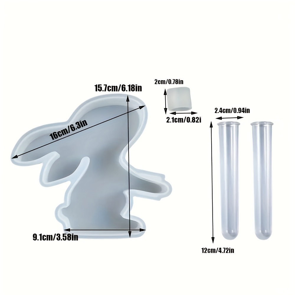 4 szt./zestaw Silikonowa forma – Propagation Station Vase recenzja i cena