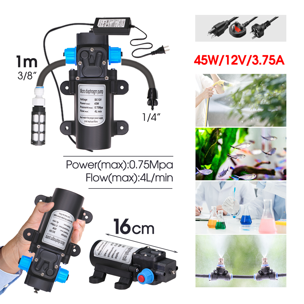 110-240V 45W pompa samozasysaj – Self Watering Insert recenzja i cena