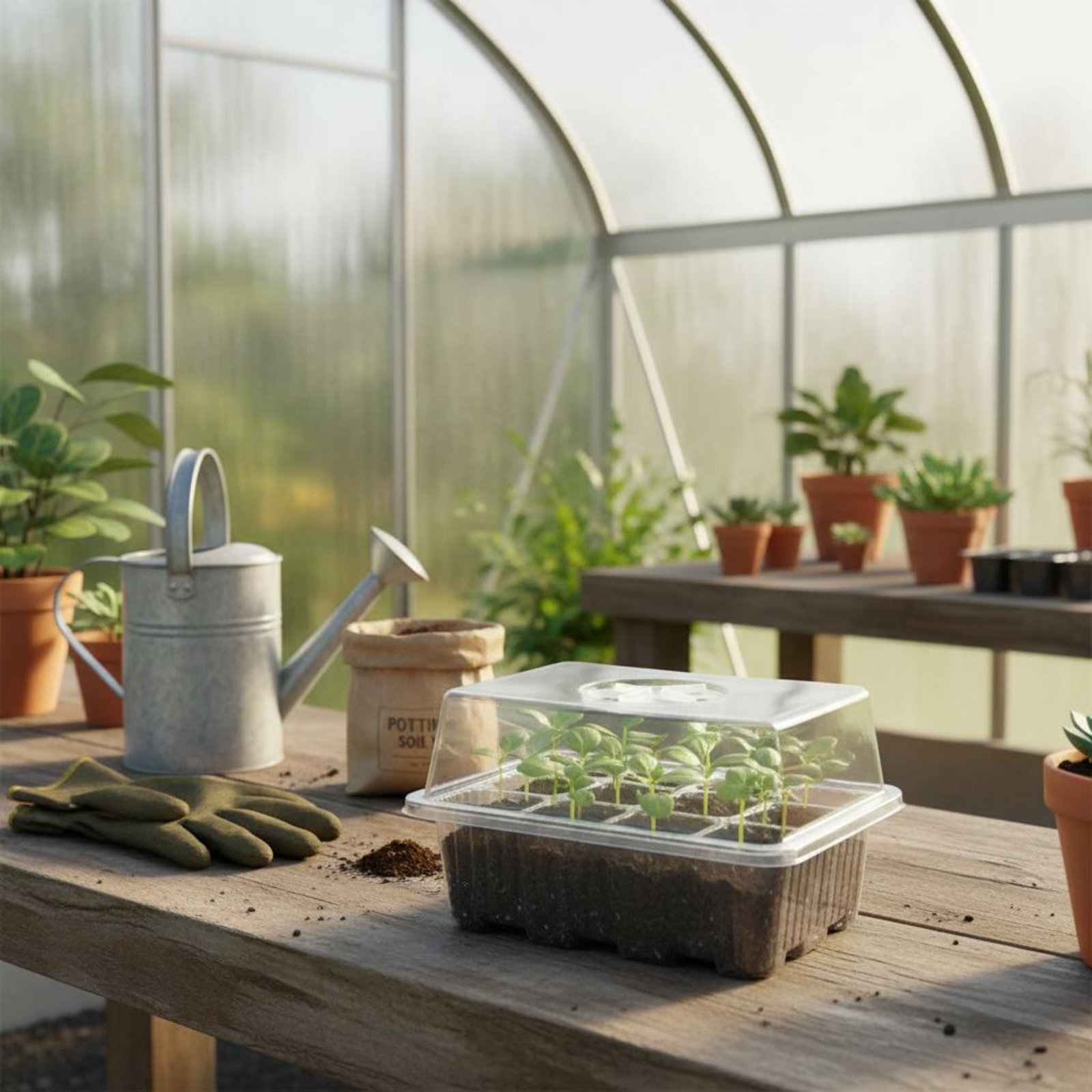 Taca do kiełkowania z 12 przeg – Humidity Dome Kit recenzja i cena