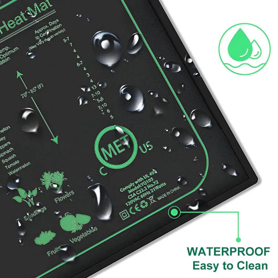 10/25/50CM mata grzewcza do sa – Heat Mat Seedling recenzja i cena