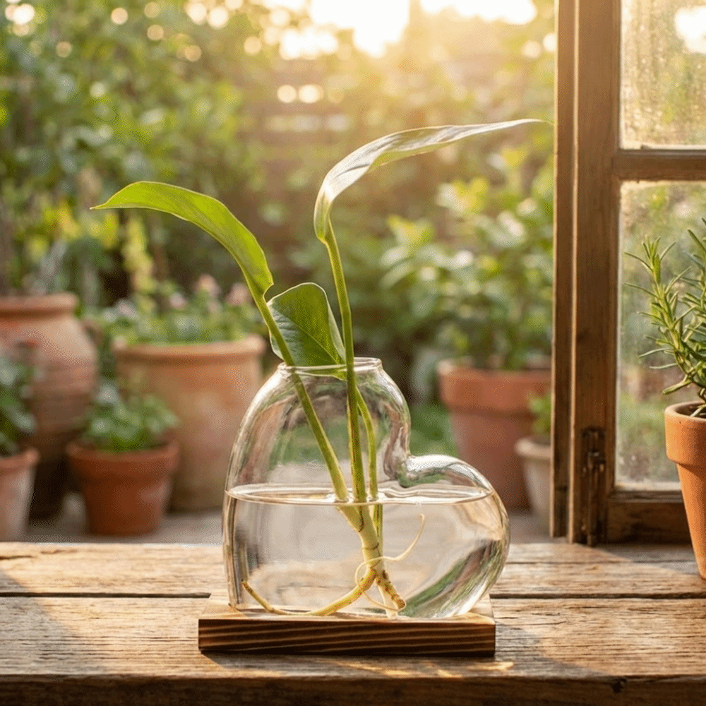 Przezroczysty szklany wazon hy – Propagation Station Vase recenzja i cena
