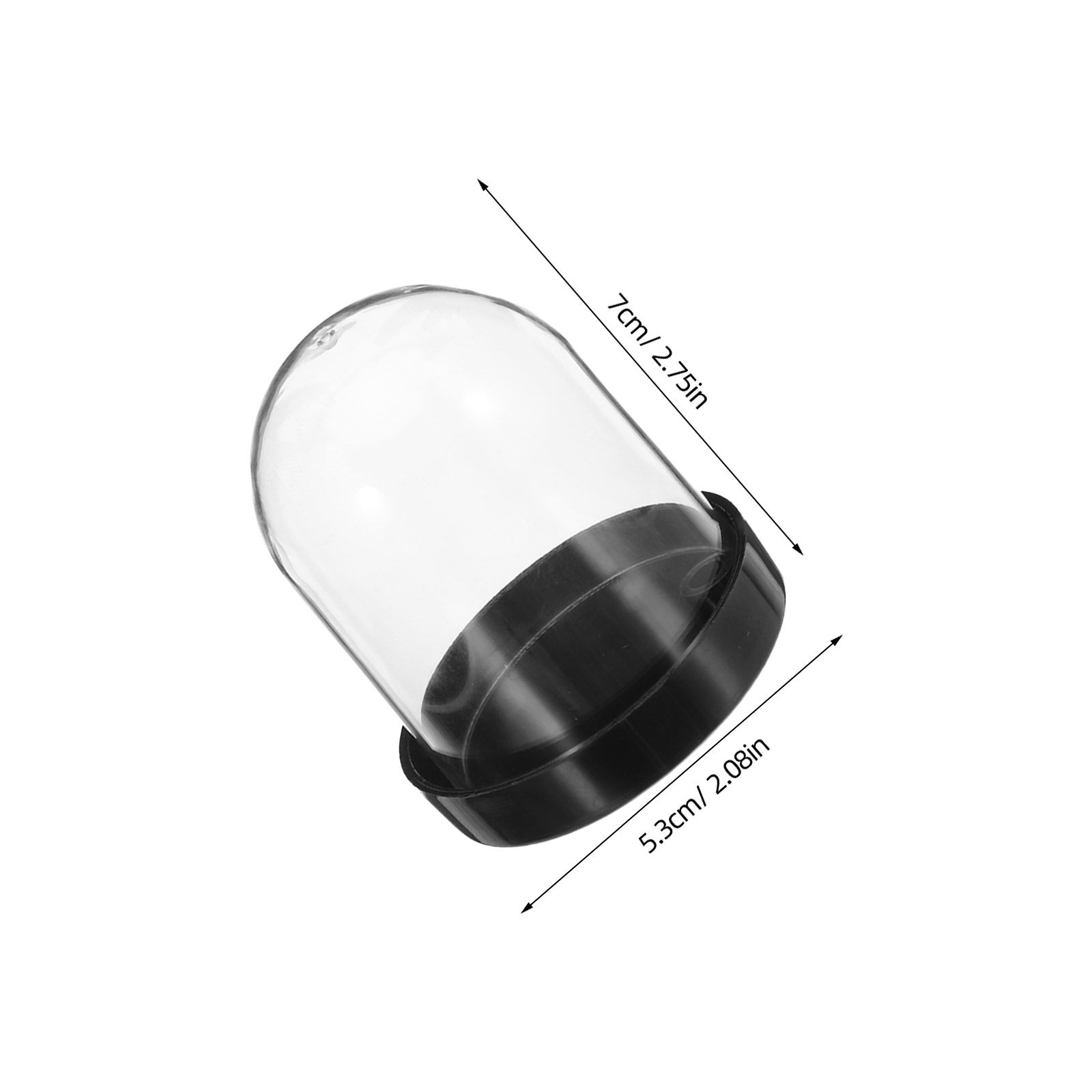 4 szt. Przezroczyste kopuły mi – Plastic Dome Clear recenzja i cena